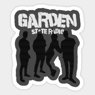 GSR Black & White Static Design Sticker